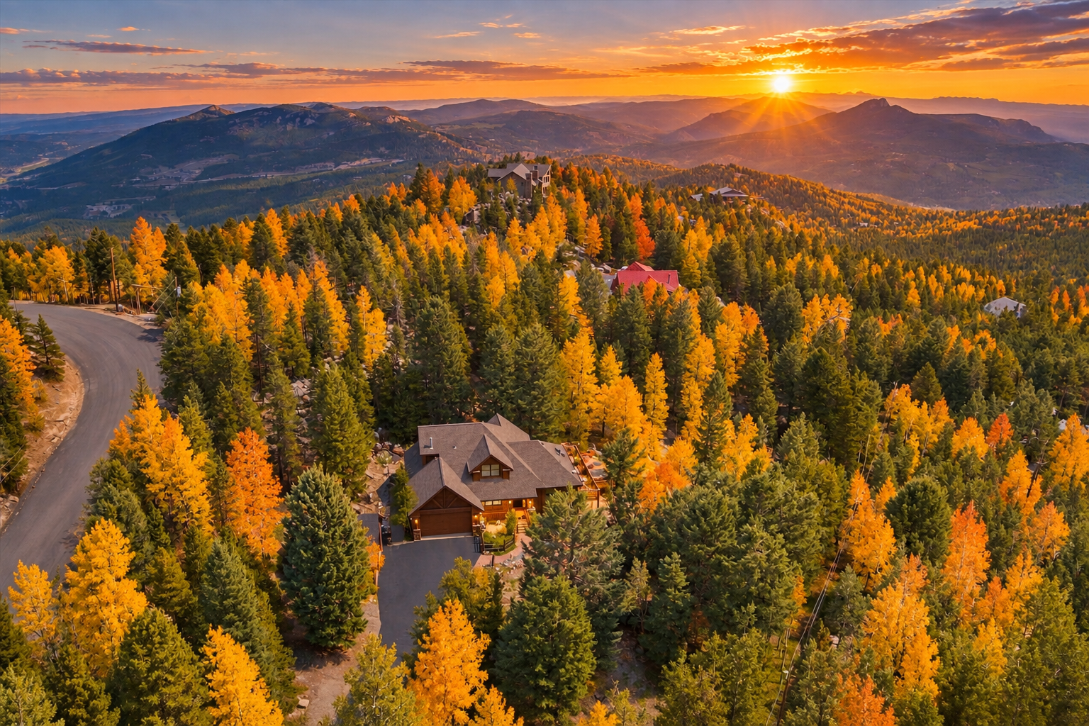 Sunrise & seasonal atmosphere — supplied AI-enhanced marketing example